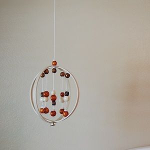 Wooden Beaded Mobile